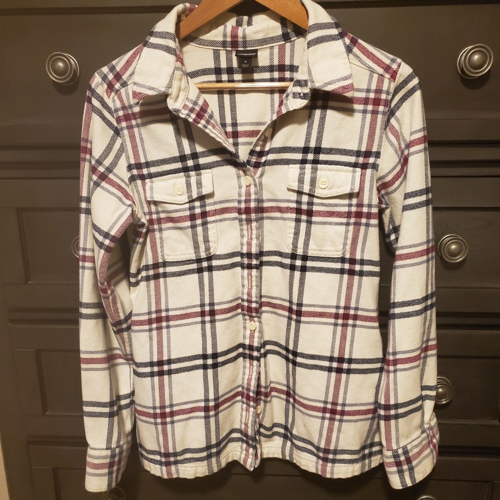 EUC Pantagonia 4 button down flannel